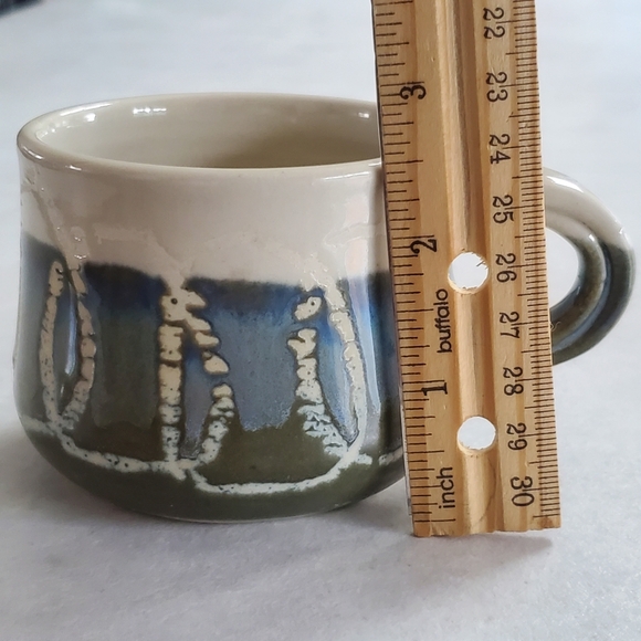 Nice Studio Pottery Mug Cup Unsigned - Picture 8 of 9